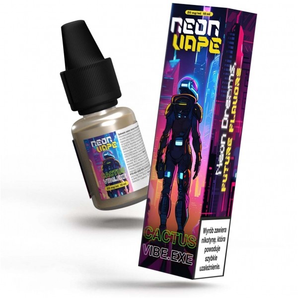 Liquid Neon Vape Salt 10ml Cactus Vibe.exe 20mg