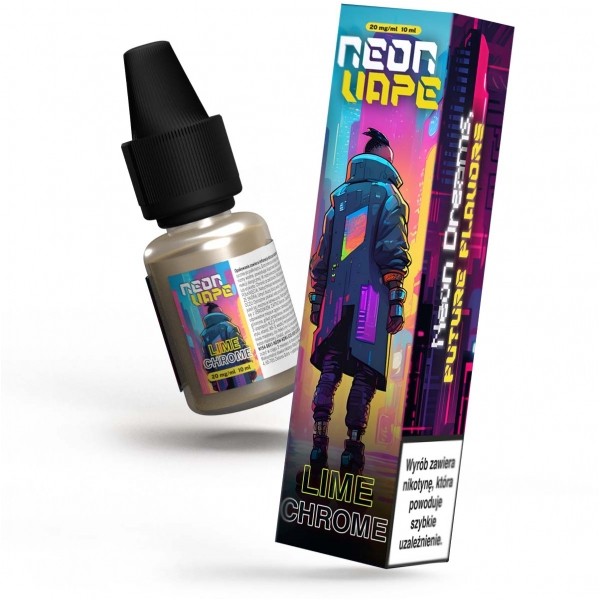 Liquid Neon Vape Salt 10ml Limechrome 20mg
