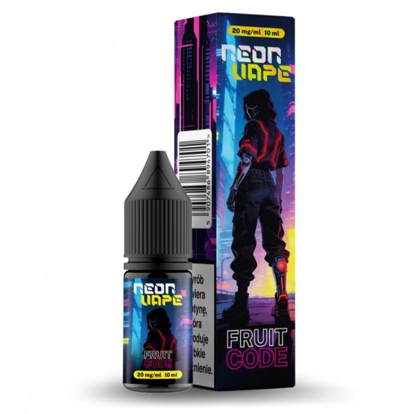 Liquid Neon Vape Salt Riot 10ml Fruit Code 20mg