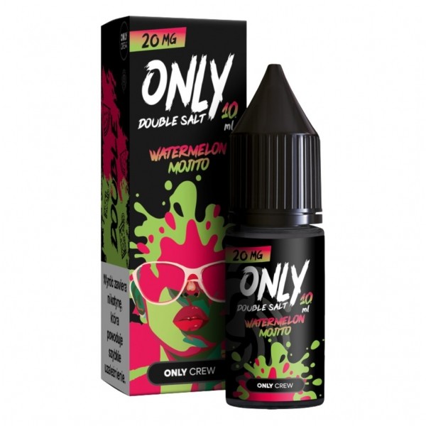 Liquid Only Double Salt 10ml Watermelon Mojito 20mg