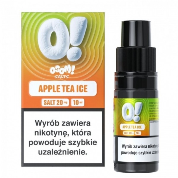 Liquid OSOM! Salt 10ml Apple Tea Ice 20mg