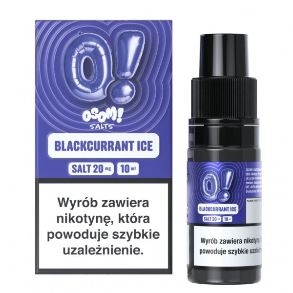 Liquid OSOM! Salt 10ml Blackcurrant Ice 20mg