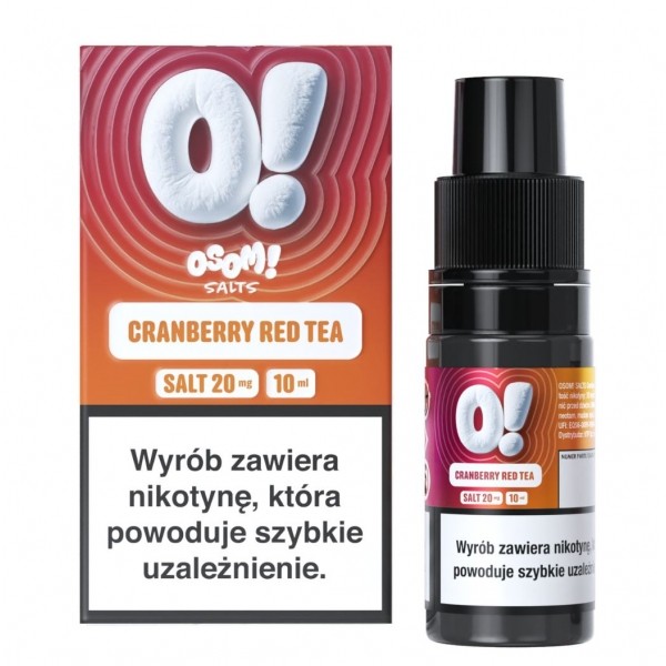 Liquid OSOM! Salt 10ml Cranberry Red Tea 20mg