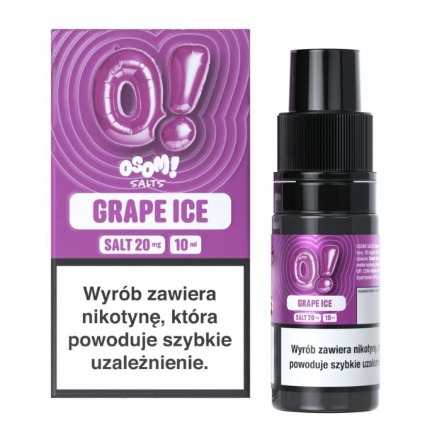 Liquid OSOM! Salt 10ml Grape Ice 20mg