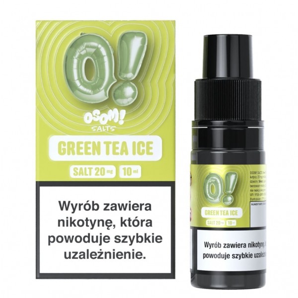 Liquid OSOM! Salt 10ml Green Tea Ice 20mg