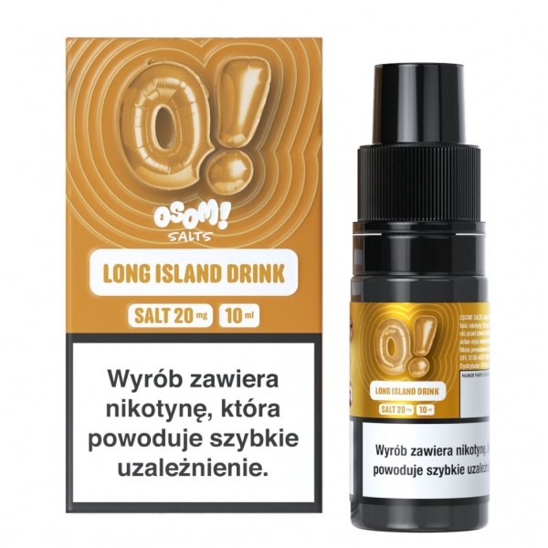 Liquid OSOM! Salt 10ml Long Island Drink 20mg