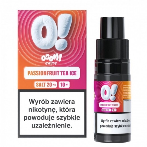 Liquid OSOM! Salt 10ml Passionfruit Tea Ice 20mg