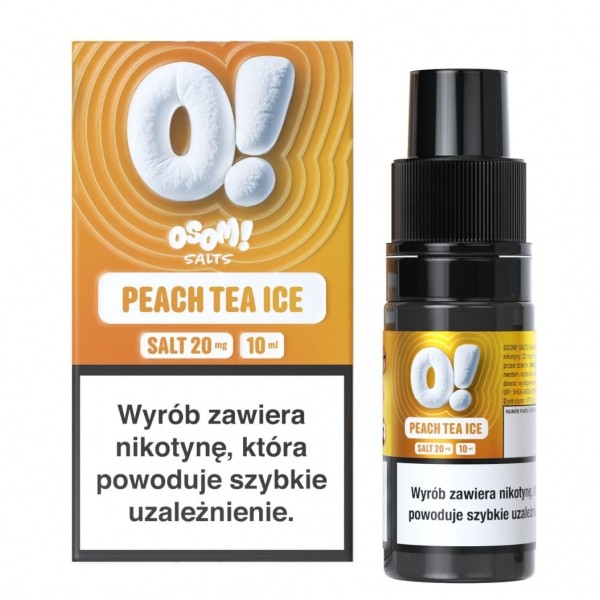 Liquid OSOM! Salt 10ml Peach Tea Ice 20mg