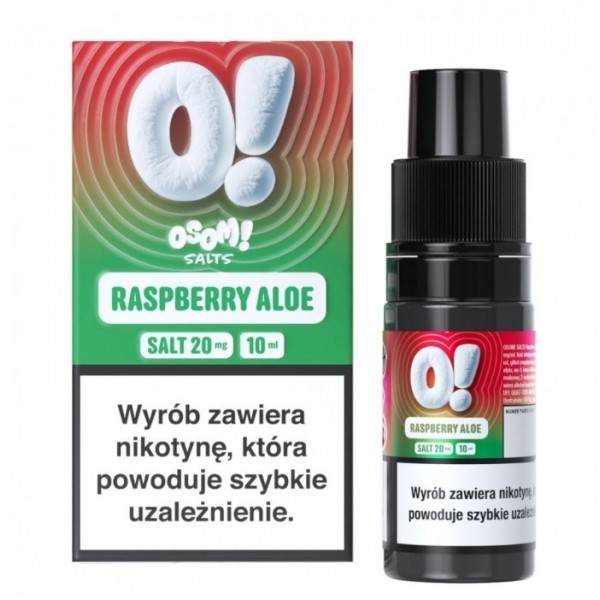 Liquid OSOM! Salt 10ml Raspberry Aloe 20mg