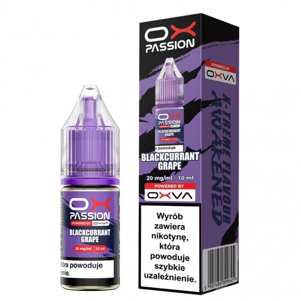 Liquid OX Passion 10ml Blackcurrant Grape 20mg