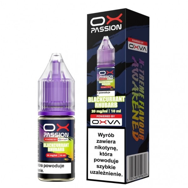 Liquid OX Passion 10ml Blackcurrant Rhubarb 20mg
