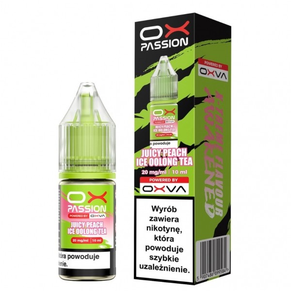 Liquid OX Passion 10ml Juicy Peach Ice Oolong Tea 20mg