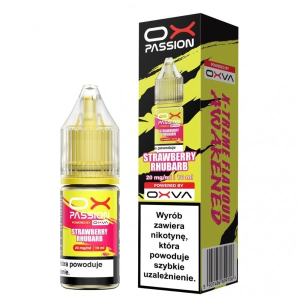 Liquid OX Passion 10ml Strawberry Rhubarb 20mg