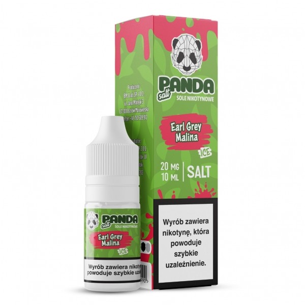 Liquid Panda Salt 10ml Earl Grey Malina Ice 20mg