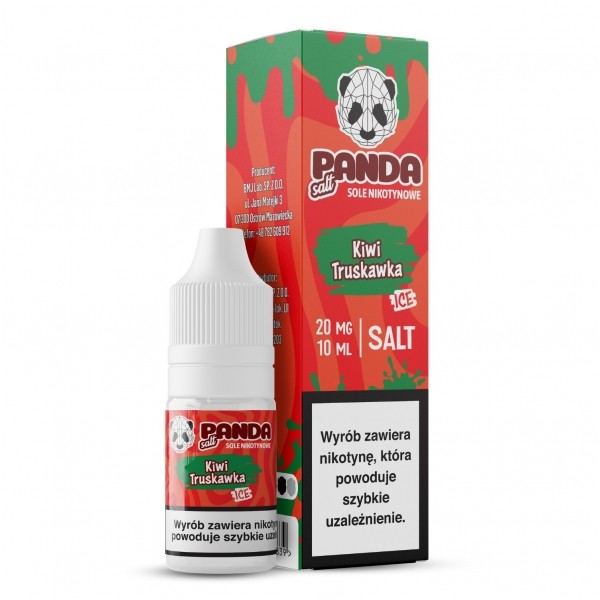 Liquid Panda Salt 10ml Kiwi Truskawka Ice 20mg