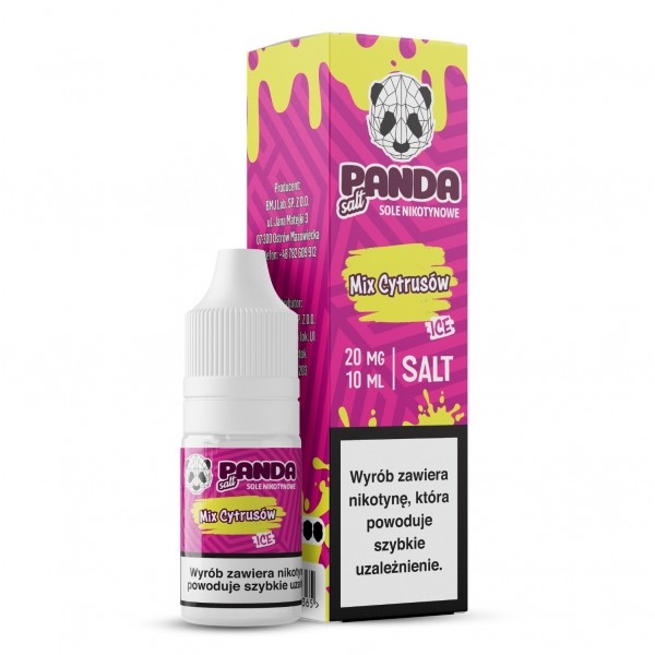 Liquid Panda Salt 10ml Mix Cytrusów 20mg