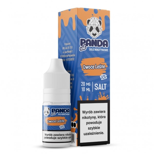 Liquid Panda Salt 10ml Owoce Leśne Ice 20mg