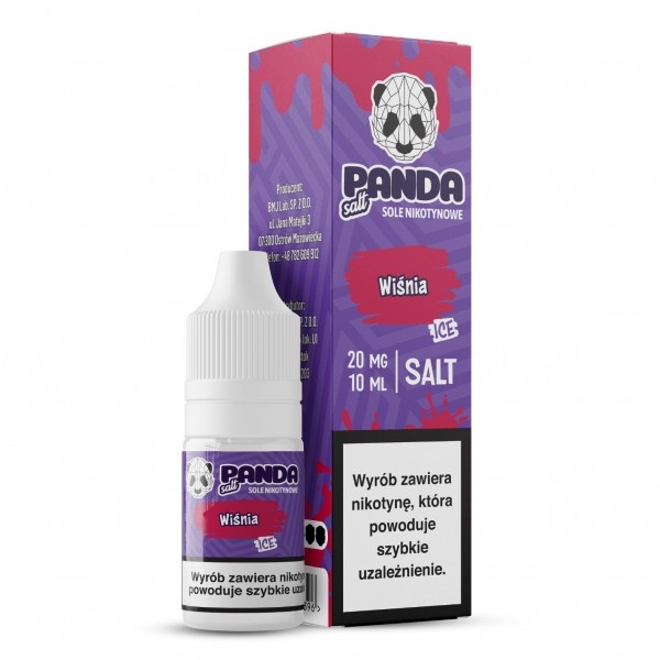 Liquid Panda Salt 10ml Wiśnia 20mg