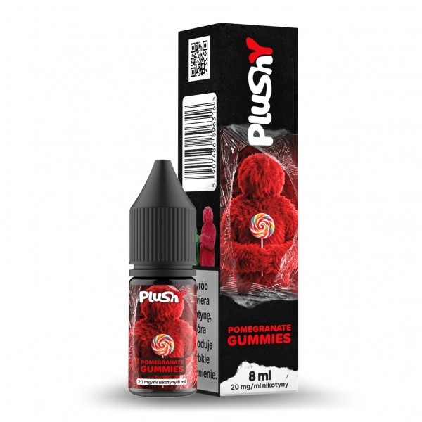 Liquid Plushy Salt Candy 8ml Pomegranate Gummies 20mg