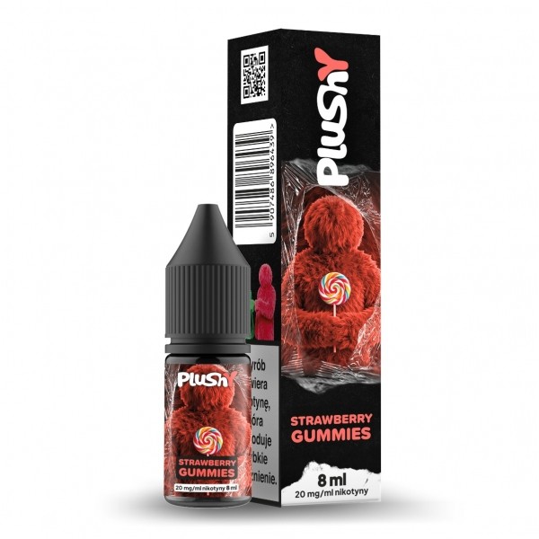 Liquid Plushy Salt Candy 8ml Strawberry Gummies 20mg