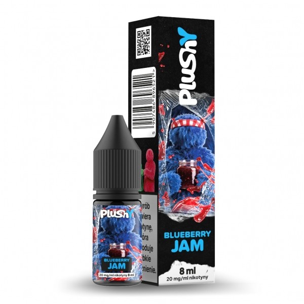 Liquid Plushy Salt Jam 8ml Blueberry Jam 20mg
