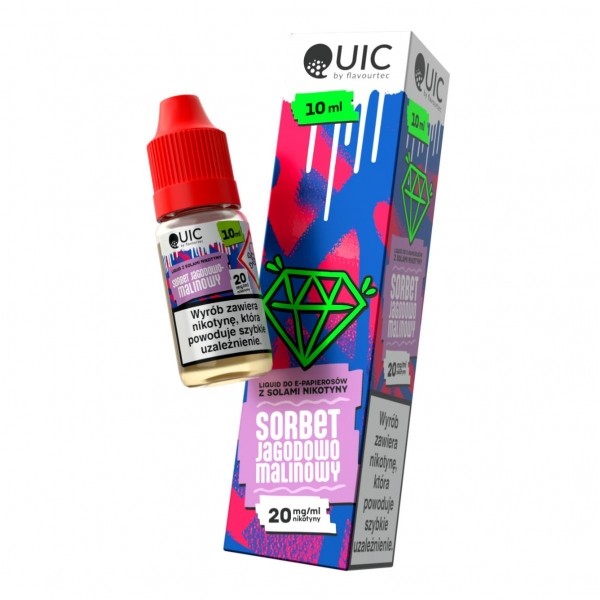 Liquid QUIC Salt 10ml Sorbet Jagodowo Malinowy 20mg