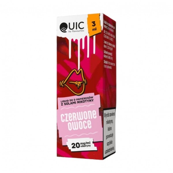 Liquid QUIC Salt 3ml Czerwone Owoce 20mg