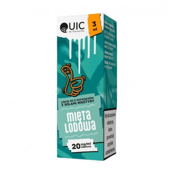 Liquid QUIC Salt 3ml Mięta Lodowa 20mg