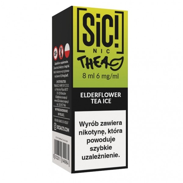 Liquid SIC! NIC 8ml Elderflower Tea Ice
