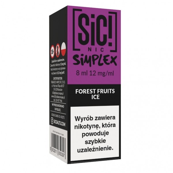 Liquid SIC! NIC 8ml Forest Fruits Ice