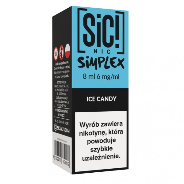 Liquid SIC! NIC 8ml Ice Candy