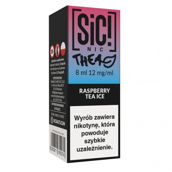 Liquid SIC! NIC 8ml Raspberry Tea Ice