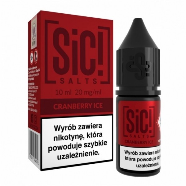 Liquid SIC! SALTS 10ml Cranberry Ice 20mg
