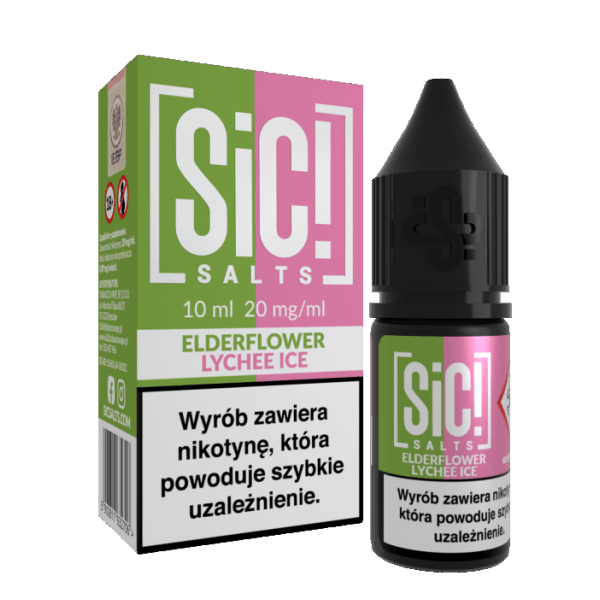 Liquid SIC! SALTS 10ml Elderflower Lychee 20mg