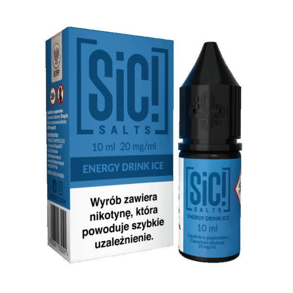 Liquid SIC! SALTS 10ml Energy Drink Ice 20mg