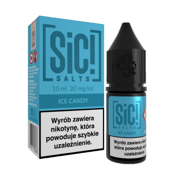 Liquid SIC! SALTS 10ml Ice Candy 20mg