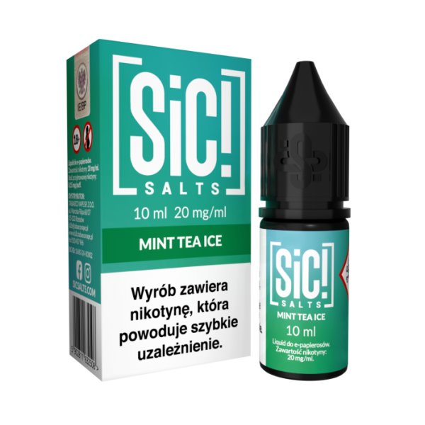 Liquid SIC! SALTS 10ml Mint Tea Ice 20mg