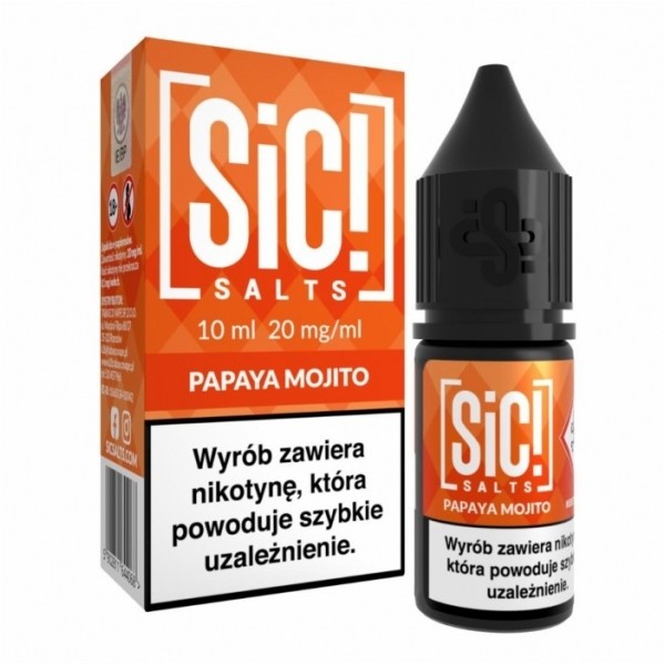 Liquid SIC! SALTS 10ml Papaya Mojito 20mg