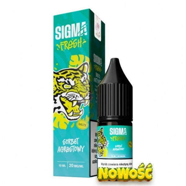 Liquid Sigma Fresh Salt 10ml Sorbet Agrestowy 20mg