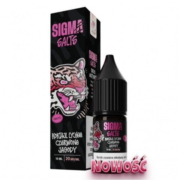 Liquid Sigma Salt 10ml Koktajl Lychee & Czerwone Jagody 20mg