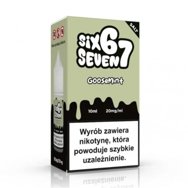 Liquid Six Seven Salt 10ml Goosemint 20mg