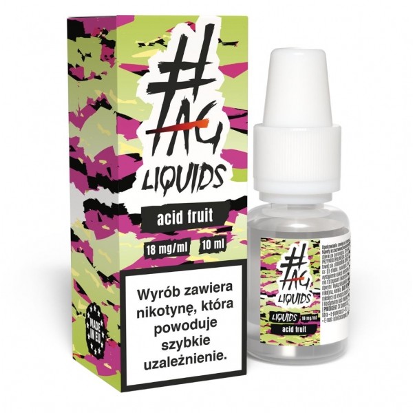 Liquid #TAG Classic 10ml Acid Fruit