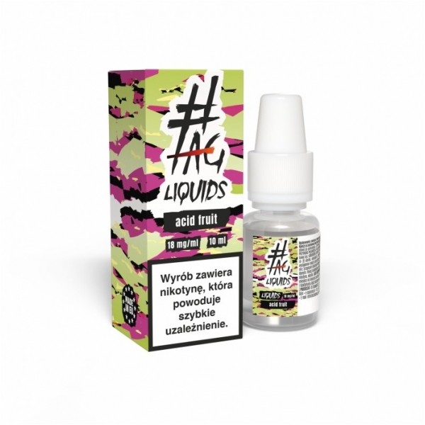 Liquid #Tag Classic Acid Fruits 10ml