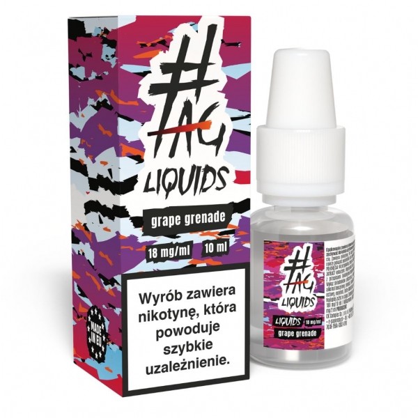 Liquid #TAG Classic 10ml Grape Grenade