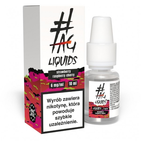 Liquid #TAG Classic 10ml Strawberry Raspberry Cherry