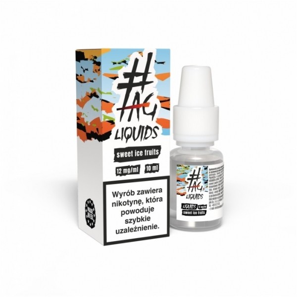 Liquid #Tag Classic Sweet Ice Fruits 10ml