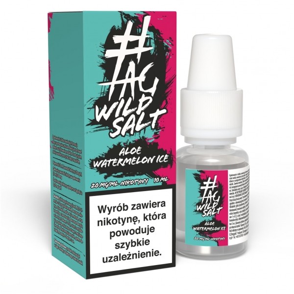 Liquid #TAG Salt Wild 10ml Aloe Watermelon Ice 20mg