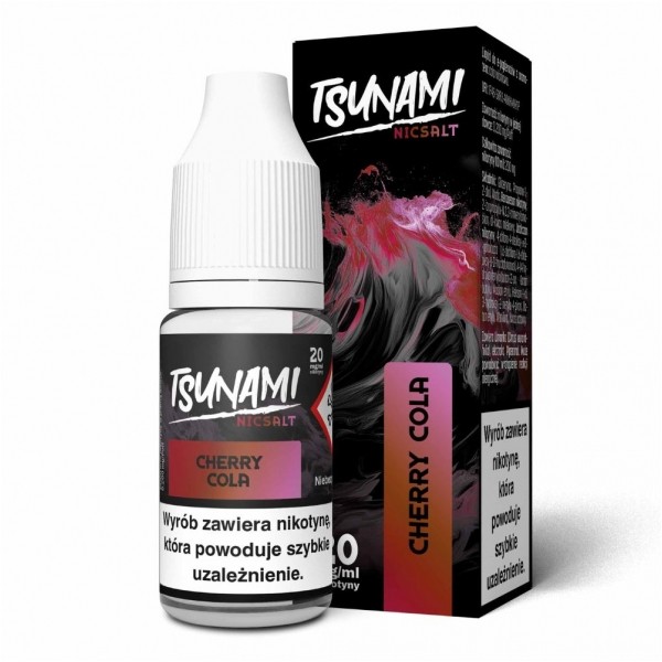 Liquid Tsunami Salt 10ml Cherry Cola 20mg