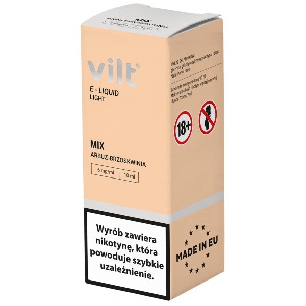 Liquid VILT Arbuz Brzoskwinia 10ml