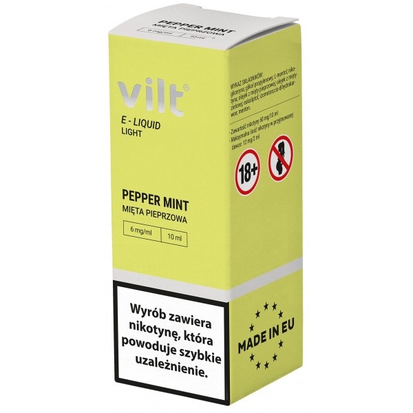 Liquid VILT Pepper Mint 10ml